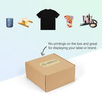 MEBRUDY 8x8x4 Inches Shipping Boxes Pack of 25, Small Corrugated Cardboard Box for Mailing Packing Literature Mailer