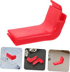 Shopping Cart Front Bumper Guard Strip Anti-Collision Plastic Edge Protector for Grocery Cart Frame Safety Guard Replacement Accessory for Supermarkets