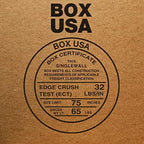 BOX USA 4x4x48 Tall Corrugated Boxes, Tall, 4L x 4W x 48H, Pack of 25 | Shipping, Packaging, Moving, Storage Box for Home or Business, Strong Wholesale Bulk Boxes