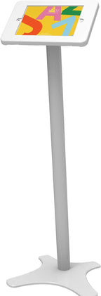 Tablet 10.2 Floor Stand Kiosk Compatible with 10.2 iPad 7 8 9 Anti Theft Key Lock Swivel BSF301T