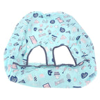 Portable Shopping Cart Cover with Infant Chair Seat Cushion, Machine Washable, Multipurpose Storage Bag for Unisex Babies