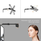 4W Picture Light Plug in, 12" Adjustable LED Art Light with Remote Control, Dimmable Wall Light for Picture Display Dartboard Art Work (Black)