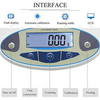 CGOLDENWALL Lab Scale 20kgx0.1g Digital Precision Scale Electronic Balance Laboratory Weighing Industrial Scale Kitchen Counting Scale Scientific Scale Calibrated (20kg, 0.1g)