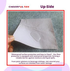 Heavy-Duty Temporary Floor Protection, All Purpose Scratch & Waterproof-Worry Free, Underlayment, Renovation & Construction Canvas Drop Cloth Tarp, Anti-Slip, Durable, Reusable 3'x150'-450 SQFT