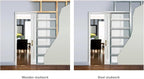 Eclisse Pocket Door Systems Galvanized Steel Frame Kit (2x4 Wall) (42" x 96")