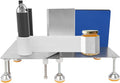 Manual Bottle Label Machine, Round Bottle Labeling Machine Desktop Label Applicator for Round/Square/Polygonal/Hexagonal Bottles