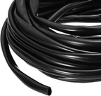 MECCANIXITY 10m PVC Cable Sleeve Tubing, 8mm PVC Tube Black Cord Organizer Wire Shielding Sheathing Wrap
