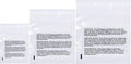 Poly Bags with Suffocation Warning 16x22, 20x24, 24x28 - X-Large Combo Pack of 150 (50 each size) - Clear Poly Bags by Retail Supply Co - Extra Strong Seal