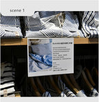 Self Adhesive Label Holder Acrylic Price Tag Displays Sign Holder Clear Table Counter Top Stand 2 Pack (150*150mm/5.9*5.9 inches)