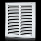 10x10 Vent Cover(Duct Opening Size),Air Return Vent Cover,Flat Vent Cover,Rejillas De Aire Acondicionado para Casa,Return Air Grilles,Outer Dimensions:11.75"W X 11.75"H(10"W x 10"H, Duct Opening)