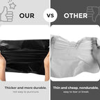 Metronic Poly Mailers 10x13 200 Pcs | Small Shipping Bags for Clothing | Strong Adhensive Seal Seal Mailing Bags for Small Business, Tear-resistant Shipping Envelopes Package Bags in Black
