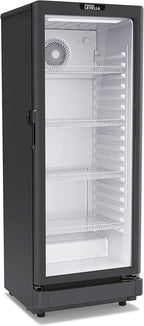 PremiumLevella Glass Door Display Refrigerator 7.1 cu ft Commercial Beverage Cooler Merchandiser