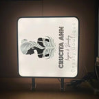 Custom Square Light Box Sign - Double Sided Illuminated Advertising Board for Shop, Bar, Cafe, Tea Salon Decor, or Billboard with Printed Logo (12" to 28")