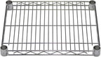Shelving Inc. 14" d x 18" w Chrome Wire Shelving with 1 Tier Shelf, Weight Capacity 800lbs Per Shelf