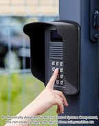 Ring Doorbell Cover Weatherproof,Access Control Protector,for Access Control System RFID Card Keypad Reader/Visual Doorbell/Fingerprint Time and Attendance Machine Windproof and Rainproof