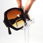 MOOCA 6 Pcs Acrylic Sunglasses Frame Stand, Sunglasses Rack Display, Eyewear Display Stand, Eyeglass Holder, 2 3/4 W X4 H in