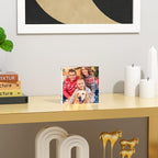 NIUBEE 4x4 Acrylic Frames 3 Pack, Double Sided Clear Picture Print Display Holder