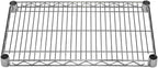 Shelving Inc. 14" d x 24" w Chrome Wire Shelving with 1 Tier Shelf, Weight Capacity 800lbs Per Shelf