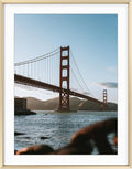 Frametory, 14x18 Metal Picture Frame with Mat for 12x16 Picture & Real Glass, Aluminum Photo Frame Collection (Gold, 1 Pack)
