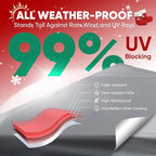 Sekey 10x10 Pop Up Canopy with One Push Setup-Easy Up Canopy with 99% UV Blocking - Instant Outdoor Sun Shade for Events, Parties, Camping- Commercial Gazebo with Weight Bags,Wind Proof&Waterproof