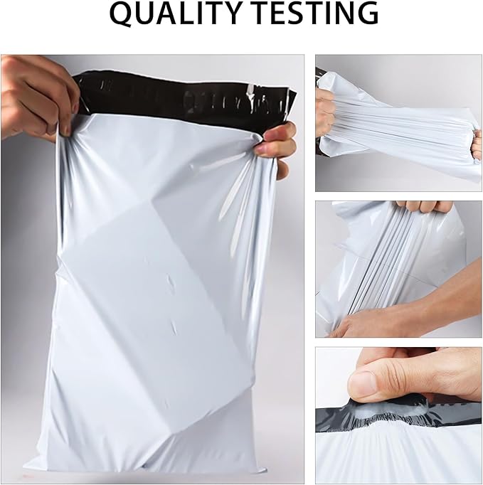 1000 4x6 Poly Mailers Bags Inch Premium Envelopes Shipping Bag, Self-Seal, Waterproof, Privacy Opaque, Mailing Packaging Bags
