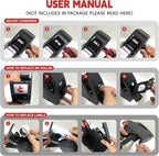 2 Pack 1 Line Price Gun, 0-9 Numbers Pricing Gun Handheld Price Tag Gun with 10,000 Blank White Price Labels Set,2 Ink Rollers, 1 Ink roll pre-Loaded for Grocery Store, Supermarket, Shopping Mall