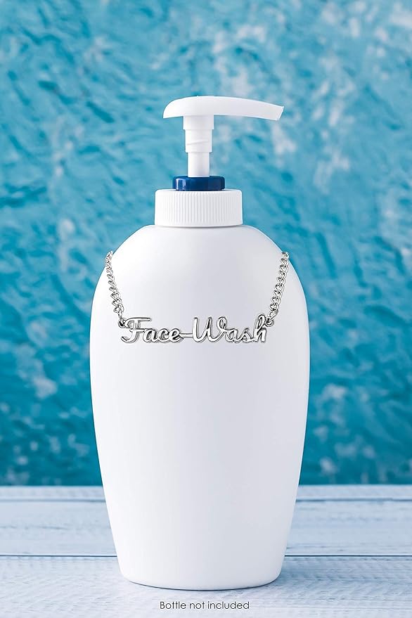 Face Wash Body Washn Label Tags Rust Resistant (Face Body Wash Silver)