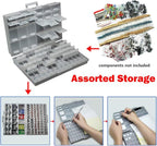 AideTek BOXALL96 96 Lids Enclosure SMD SMT Parts Organizer Surface Mount Box Labels