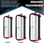 Ergonomic Stretch Film Dispenser - Reduces Operator Fatigue, Shrink wrap Handle for Warehousing, Logistics, Pallets, Commercial, and Home Use (15-in Dispenser for 15-in Stretch Film)