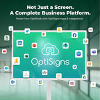 OptiSigns OptiKiosk 32 – Digital Signage Kiosk with 32” Touchscreen, Full HD Display, Preloaded Software for Remote Management, Subscription Required (Wall Mount)