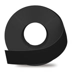 GSCIT Club Black Edge Banding, 1 1/2 Inch x 25ft Melamine With Hot Melt Adhesive Preglued Cabinet Flexible Black Veneer Edging