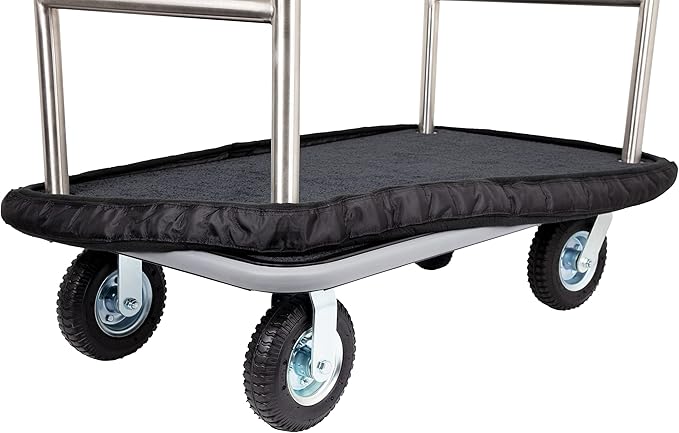 Bellman Cart Bumper Guard & Wall Protector - Lightweight & Compact Non-Marring Protection for Luggage - Hotel, Airport & Travel Accessory for Indoor & Outdoor Use - Large
