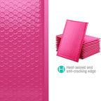 GSSUSA Bubble Mailers 6x10 Inches 25Pack Usable Size 6x9" Small Bubble Mailer Bubble Envelopes Mailing Envelope Bags Shipping Bag Self Seal Package Mail Packing Business Supplies, Pink