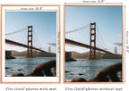 Frametory, 12x16 Metal Picture Frame with Mat for 11x14 Picture & Real Glass, Aluminum Photo Frame Collection (Rose Gold, 2 Pack)