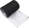 Cable Management Sleeve Flexible Neoprene Wire Cord Organizer Wrap Cover for Home Office Entertainment, Black 150cm(150cm*13.5cm)