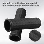 Wheelbarrow Antiskid Handle Cover, Rubber Handle Grips For Truck/Garden Cart/Barrow/Bike, Non Slip/Shock Absorption Round Tube Sleeves, Wheelbarrow Accessories(122 x 33mm)