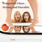 EOGOW 71" x 24" Arched Full Body Mirror,Standing or Leaning Tempered Glass Shatterproof Full Length Mirror with Stand for Bedroom Living Room Entryway,Black