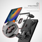 Premium Universe Floorstand – CTA Heavy-Duty Floorstand w/Security Holder for Universe Series Cases - iPad mini 6 Pro Case - 7/8/9/10 Pro Case & Galaxy Tab Active 4 Pro - (OTT-PARAF)