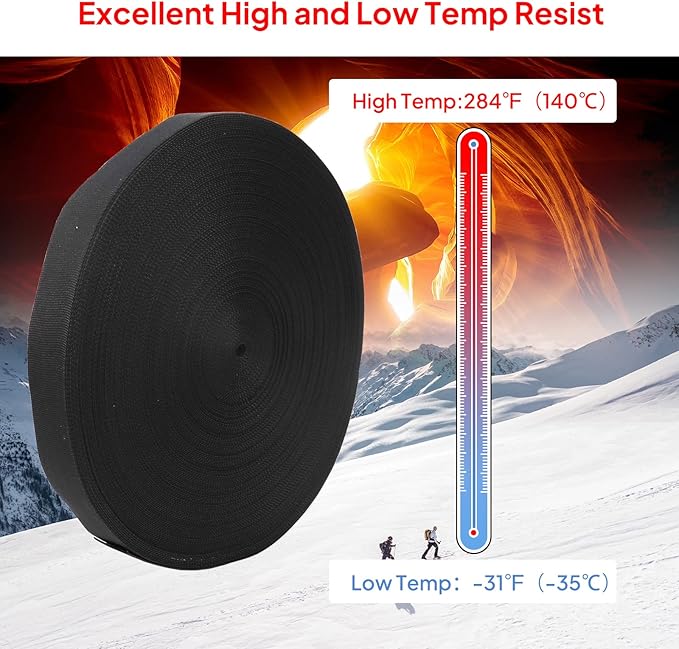 2 in 1 Heat Shrink Braided Sleeving Fabric Tubing-Ideal fit Irregular Shape Hose/Cable/Wire (1/2"(12mm), 40FT)