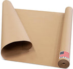 48" x 1992" (166’) Brown Rosin Paper Roll - Made in USA Thick Heavy-Duty 7 mil Masking Paper for Surface Protection from Paint, Dust, Foot Traffic - Paint Floor Covering