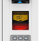 KoolMore 45 in. Commercial Freezer Ice Cream Vending Machine with 44 Slots, Ample 49 in. Touch Display, Bill Acceptor and Credit Card Reader in White