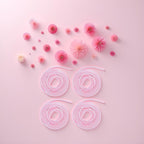 4Pcs Spiral Cable Protector,Chargers Data Cable Protect Sleeve,Headphone Cable Saver for Phone Earphone USB Data Cableor for Prevent Pets from Biting The Cable Sleeves Cord Management (Laser Pink)
