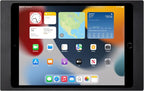 iPort 70808 Surface Mount System iPad Wall Mount – Slim & Secure iPad 10.2" (9th, 8th, 7th Gen) Enclosure | Built-in PoE Charging | Aluminum Flush Wall Dock for Smart Home & Commercial Use – Black