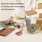 MEBRUDY 6x4x1 Inches Shipping Boxes Pack of 100, Small Corrugated Cardboard Box for Mailing Mailer Packing, Brown