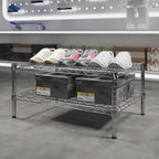 21" Deep x 30" Wide x 14" Height Wire Shelving Kit | 2-Tier | NSF Commercial Storage Rack Unit