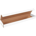 Box USA BM2662 Corrugated Mailers, 26" x 6" x 2" White (Pack of 50)