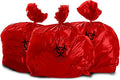 Oakridge Extra Thick 10 Gallon Biohazard Safety Bags (50 Bags) - 24"x24"