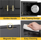 Wall Upper Storage Cabinet,Metal Bathroom Wall Mounted Cabinet,15 Inch Storage Cabinets for Basement,Livingroom Home Office
