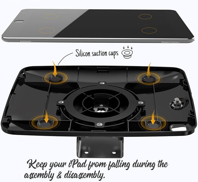Tablet Wall Mount Compatible with 10.2 inch iPad 7 8 9 Gen BSW102TB