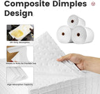 Oil Absorbent Pads | 16"x20" Oil-Only Spill Mat 100-Pack | Industrial Spill Control for Oil & Fuel(24 Gal/Box) | Repels Water Absorbing Sheets